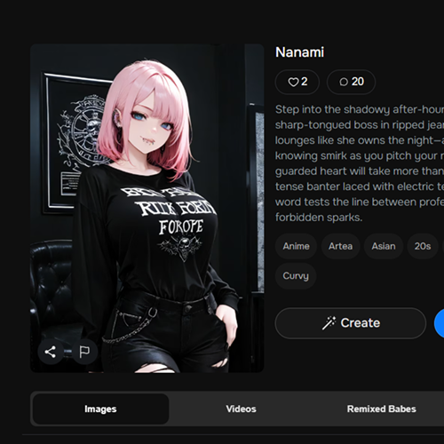 NSFW AI generátor umění – Vytvářejte necenzurované vizuály během sekund image 4 NSFW AI generátor umění – Vytvářejte necenzurované vizuály během sekund image 3