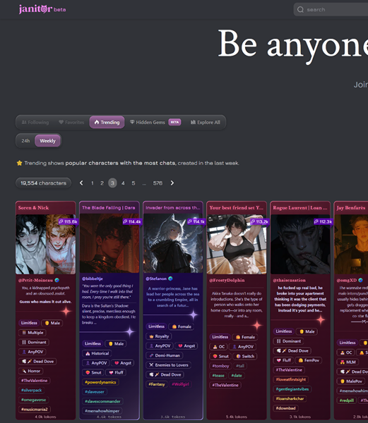 Top 15 alternativ ke SpicyChat AI – výběr nejlepších NSFW chatbotů image 8 Top 15 alternativ ke SpicyChat AI – výběr nejlepších NSFW chatbotů image 7