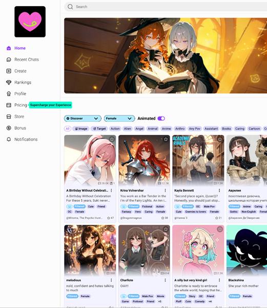 Top 18 Best NSFW AI Chatbots - Free, Lifelike, and Without Filters image 6 Top 18 Best NSFW AI Chatbots - Free, Lifelike, and Without Filters image 5